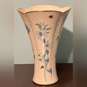 Lenox 8 1/2” Flared Vase “Morningside Cottage” Collection